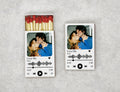 Personalized music player matchboxes with Love Me song design - front view
