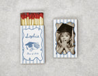 Personalized graduation matchboxes with Class of 2026 design - front view