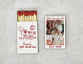 Personalized 30th Birthday Matchboxes - She's Turning 30 Custom Photo & Name Design