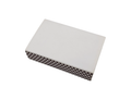 Personalized classic paper matchbox for custom wedding favors - front view