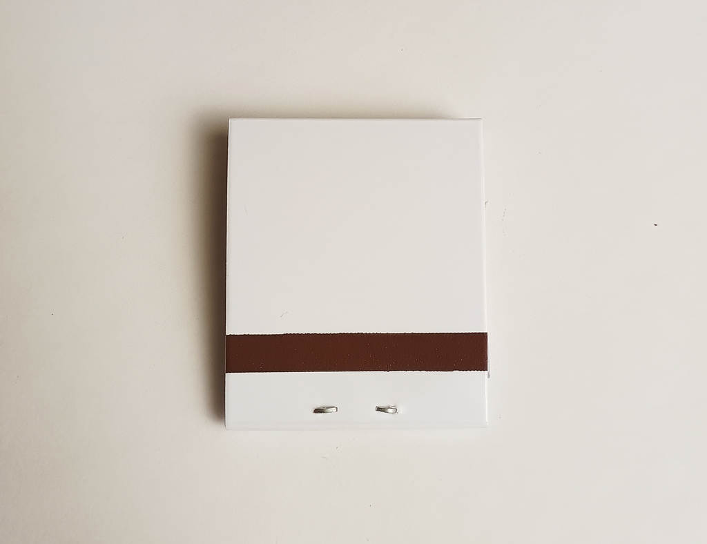 Three-sided custom matchbook size specifications