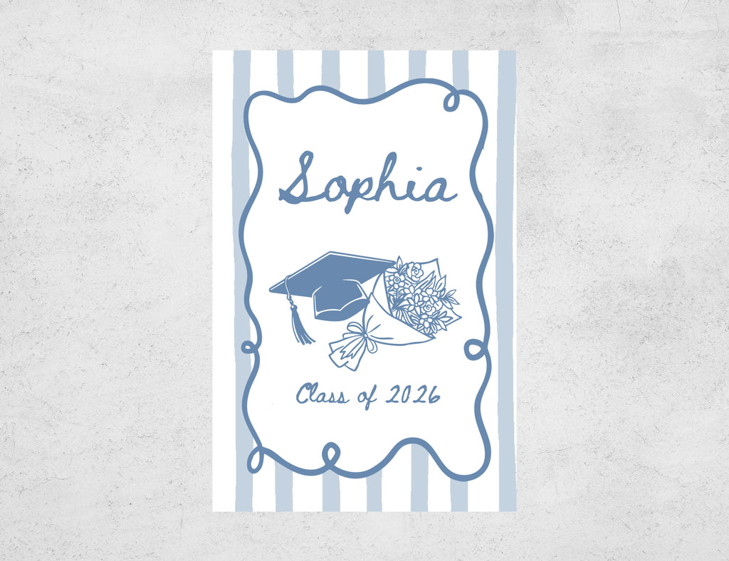 Class of 2026 matchboxes with colored matches inside