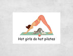 Personalized Birthday Matchboxes - Hot Girls Do Hot Pilates Custom Name & Year Design