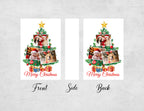 Personalized Christmas Matchboxes - Christmas Tree Photo Collage Custom Family Photos Design