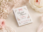 Personalized Wedding Matchbooks - Front view product showcase with custom design