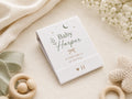 Personalized Baby Shower Matchbooks - Front view product showcase with custom design