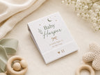 Personalized Baby Shower Matchbooks - Front view product showcase with custom design