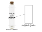 Design Your Own Custom Bottled Matches 20mm × 105mm with Colored Matches