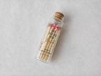 Personalized Bridal Shower Glass Bottle Matches - She Found Her Match Favors
