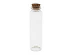 Personalized tall wide glass match bottle premium size - front view
