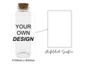 Design Your Own Custom Bottled Matches 30mm × 105mm with Colored Matches